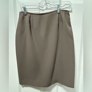Style & Co. Taupe suit skirt